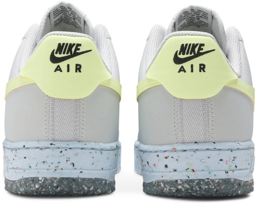 Nike air force 1 crater pure platinum barely volt Clearance