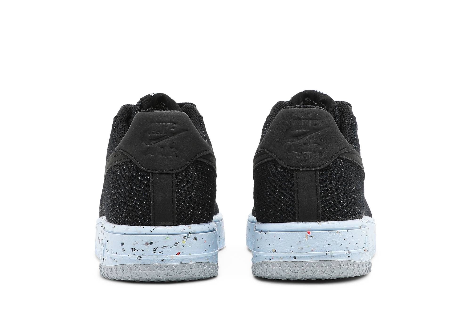 Details for Nike Air Force 1 Crater Flyknit 'Negro Chambray Azul' DC4831-001