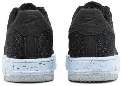 Nike Air Force 1 Crater Flyknit 'Negro Chambray Azul' DC4831-001 Details for Nike Air Force 1 Crater Flyknit 'Negro Chambray Azul' DC4831-001