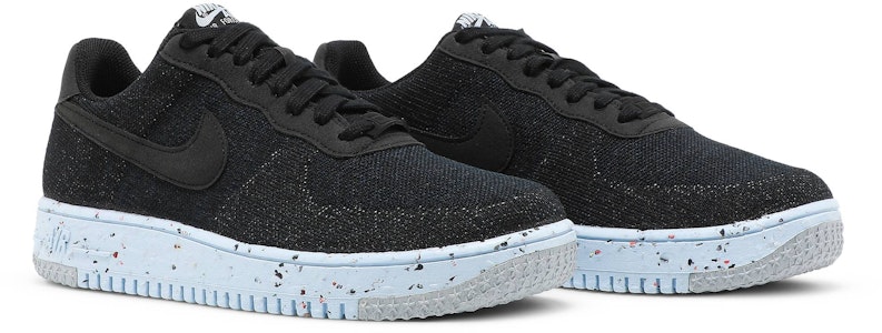 Nike Air Force 1 Crater Flyknit 'Negro Chambray Azul' DC4831-001 Cheap Nike Air Force 1 Crater Flyknit 'Negro Chambray Azul' DC4831-001