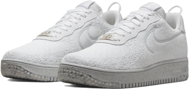 Nike Air Force 1 Crater Flyknit 'Putih Sepenuhnya' DM0590-100 Lookbook Nike Air Force 1 Crater Flyknit 'Putih Sepenuhnya' DM0590-100