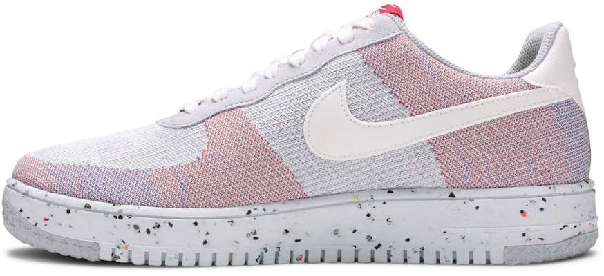 Nike Air Force 1 Crater Flyknit 'Wolf Grey' Lelaki DC4831-002 Lookbook Nike Air Force 1 Crater Flyknit 'Wolf Grey' Lelaki DC4831-002