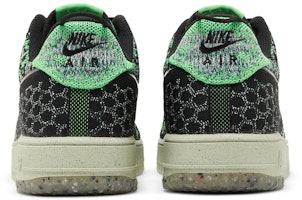耐吉 Air Force 1 Crater Flyknit Next Nature 'Black Volt' DM0590-002 Details for 耐吉 Air Force 1 Crater Flyknit Next Nature 'Black Volt' DM0590-002