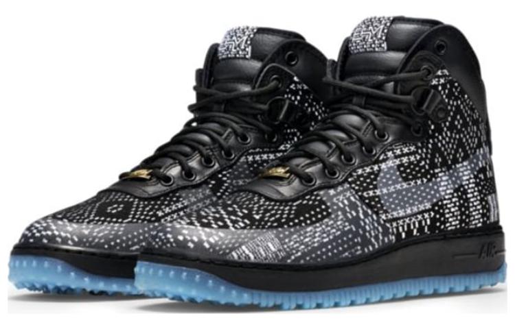 Lookbook Nike Air Force 1 Duckboot 'BHM' Pria Wanita Sneaker Terbaru 739390-001