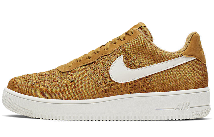 Nike Air Force 1 Flyknit 2.0 'Gold Suede' CI0051-700