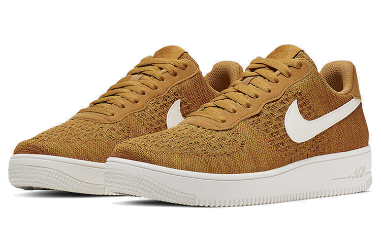 Lookbook Nike Air Force 1 Flyknit 2.0 ''Goud Suède'' CI0051-700