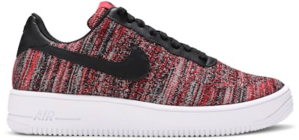 Nike Air Force 1 Flyknit 2.0 'University Red Black' CI0051-600 Nike Air Force 1 Flyknit 2.0 'University Red Black' CI0051-600
