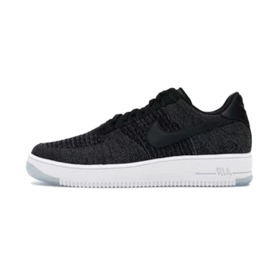 Nike Air Force 1 Flyknit Low 'Black White'