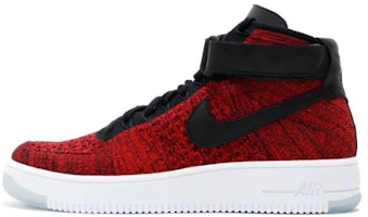Nike Air Force 1 Flyknit University Red 817420-600 Nike Air Force 1 Flyknit University Red 817420-600