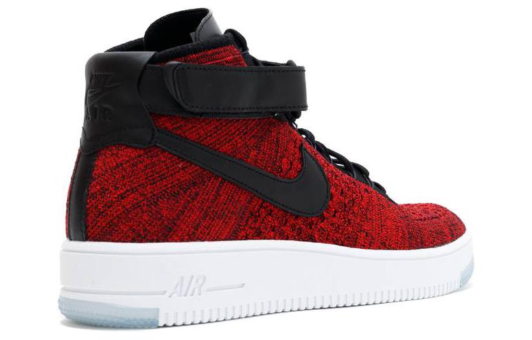 Lookbook Nike Air Force 1 Flyknit Merah Universitas 817420-600