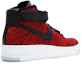 Lookbook Nike Air Force 1 Flyknit Merah Universitas 817420-600