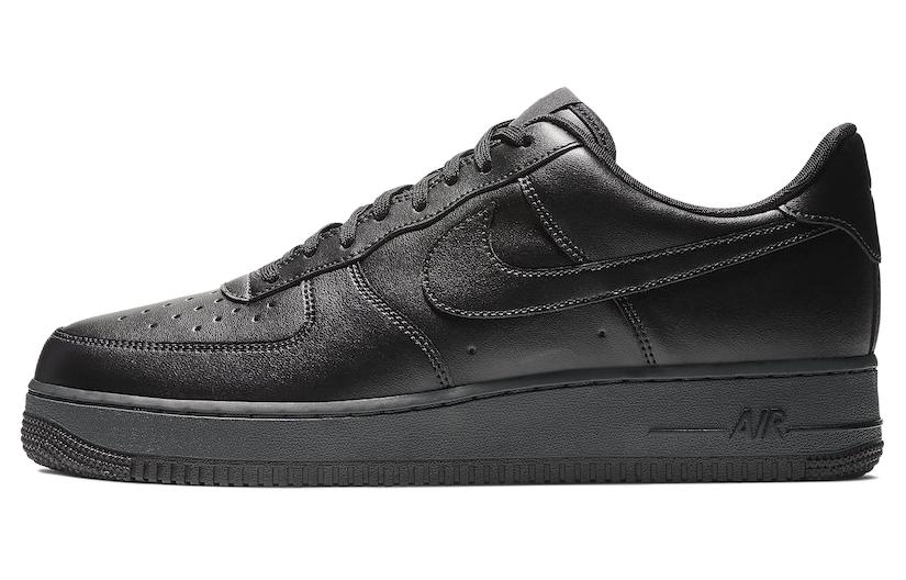Buy Nike Air Force 1 Flyleather 'Negro' BV1391-001