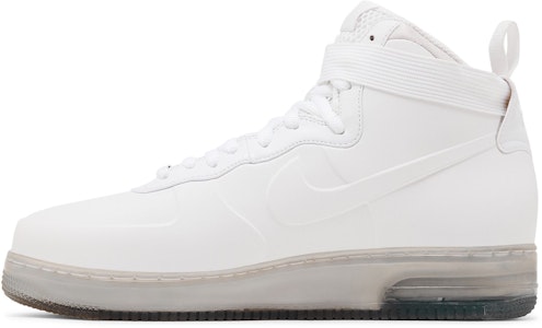 Nike Air Force 1 Foamposite 緩震耐磨 高筒 板鞋 男女共款 白色 Lookbook Nike Air Force 1 Foamposite 緩震耐磨 高筒 板鞋 男女共款 白色