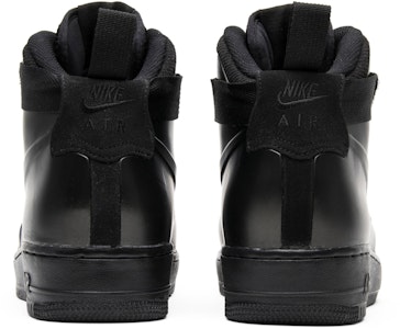Nike Air Force 1 Foamposite Cup Triple Black AH6771-001 Hitam Penuh Details for Nike Air Force 1 Foamposite Cup Triple Black AH6771-001 Hitam Penuh