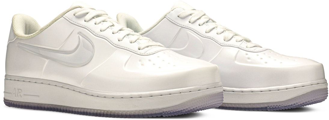 Nike air force 1 foamposite best sale white
