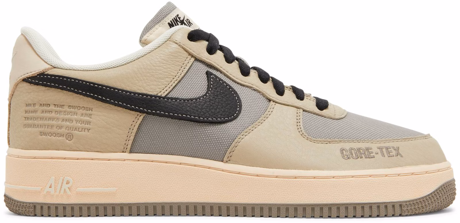 Air force 1 gore tex light bone best sale