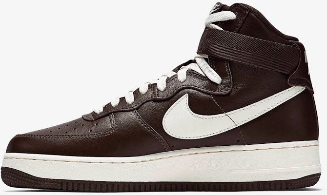 耐吉 Air Force 1 高筒舒适百搭防滑耐磨板鞋 男款 红棕色 Order 耐吉 Air Force 1 高筒舒适百搭防滑耐磨板鞋 男款 红棕色