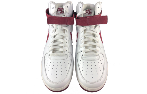 Lookbook 나이키 에어포스 1 하이 레트로 QS '화이트 팀 레드' 743546-106