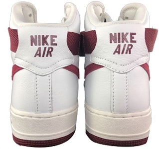 나이키 에어포스 1 하이 레트로 QS '화이트 팀 레드' 743546-106 Shop 나이키 에어포스 1 하이 레트로 QS '화이트 팀 레드' 743546-106