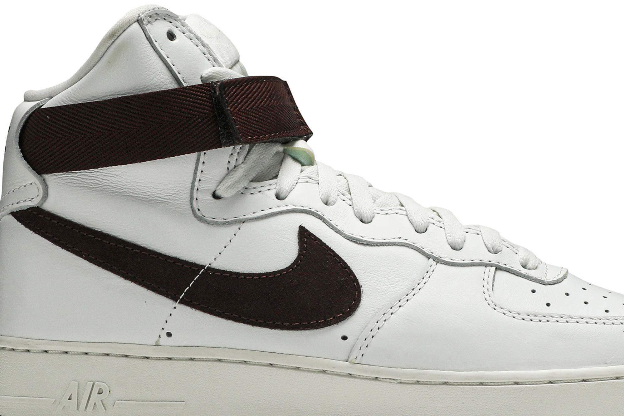 Order 耐吉 Air Force 1 Hi Retro Qs Summit White/Chocolate 743546-102