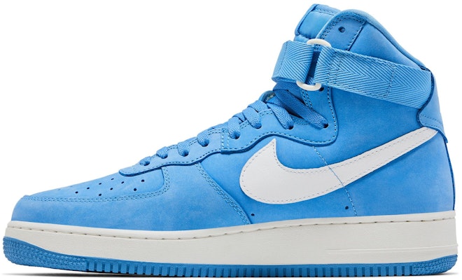 Nike Air Force 1 Hi Retro Qs University Blue/Summit White 743546-400 Lookbook Nike Air Force 1 Hi Retro Qs University Blue/Summit White 743546-400