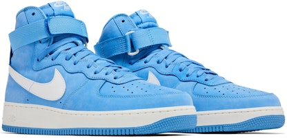 Nike Air Force 1 Hi Retro Qs Biru Universiti/Putih Summit 743546-400 Cheap Nike Air Force 1 Hi Retro Qs Biru Universiti/Putih Summit 743546-400