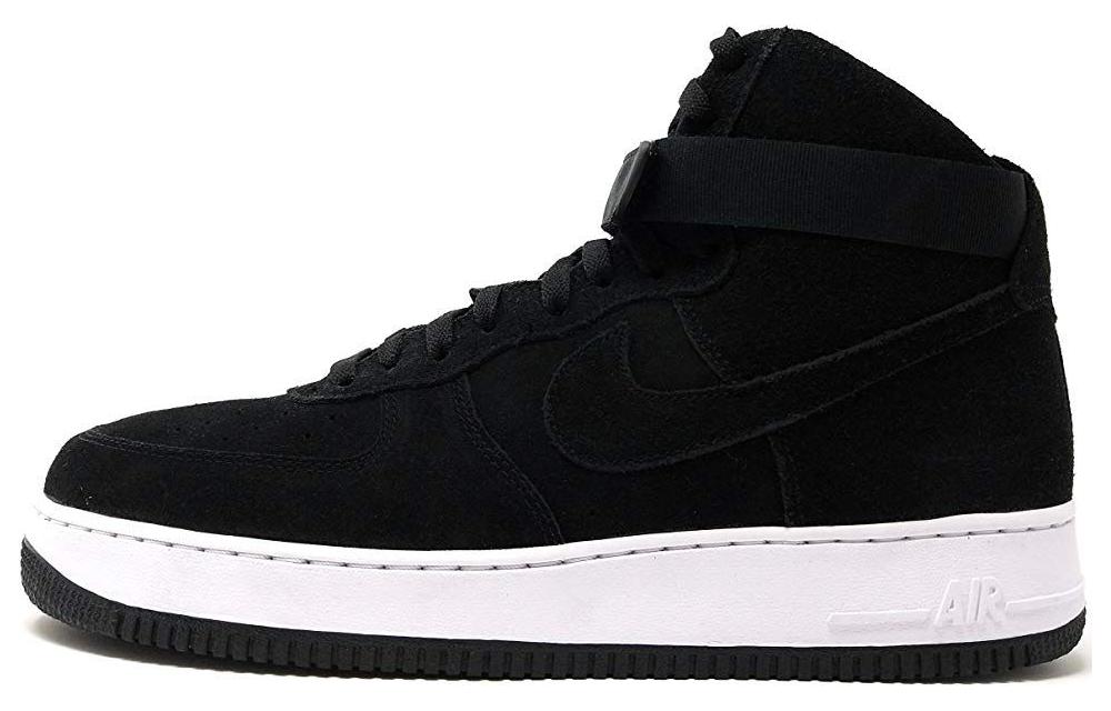 Buy Nike Air Force 1 高筒 舒適 減震輕便 低筒 板鞋 男女同款 黑色