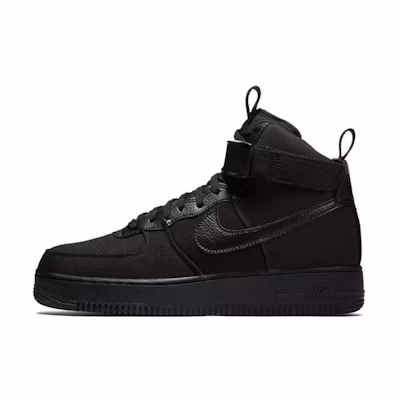 Nike Air Force 1 High 07 Canvas Black Black ‘Anthracite