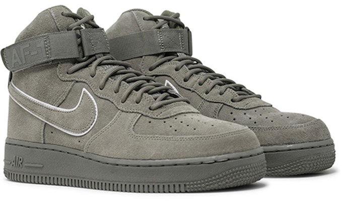 Nike Air Force 1 High 07 Lv8 Suede Dark Stucco AA1118-002 Lookbook Nike Air Force 1 High 07 Lv8 Suede Dark Stucco AA1118-002