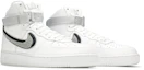 Cheap Nike Air Force 1 High 3D Chenille Wit Grijs Zwart 806403-105