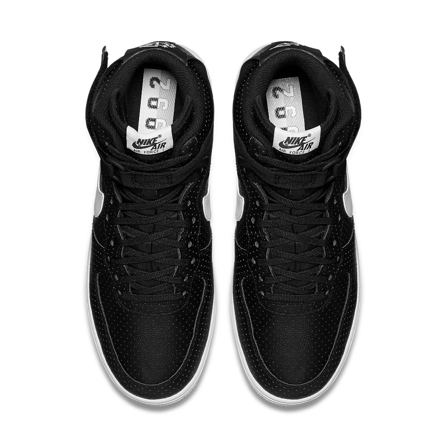 Lookbook 耐克空军一号高帮 '07 '黑白' 315121-036