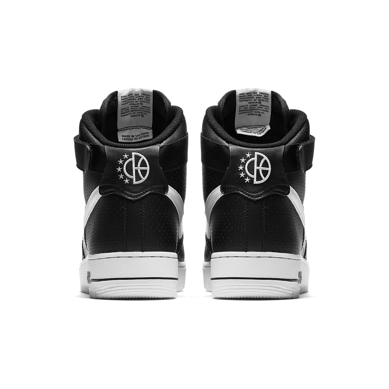 Shop 耐克空军一号高帮 '07 '黑白' 315121-036