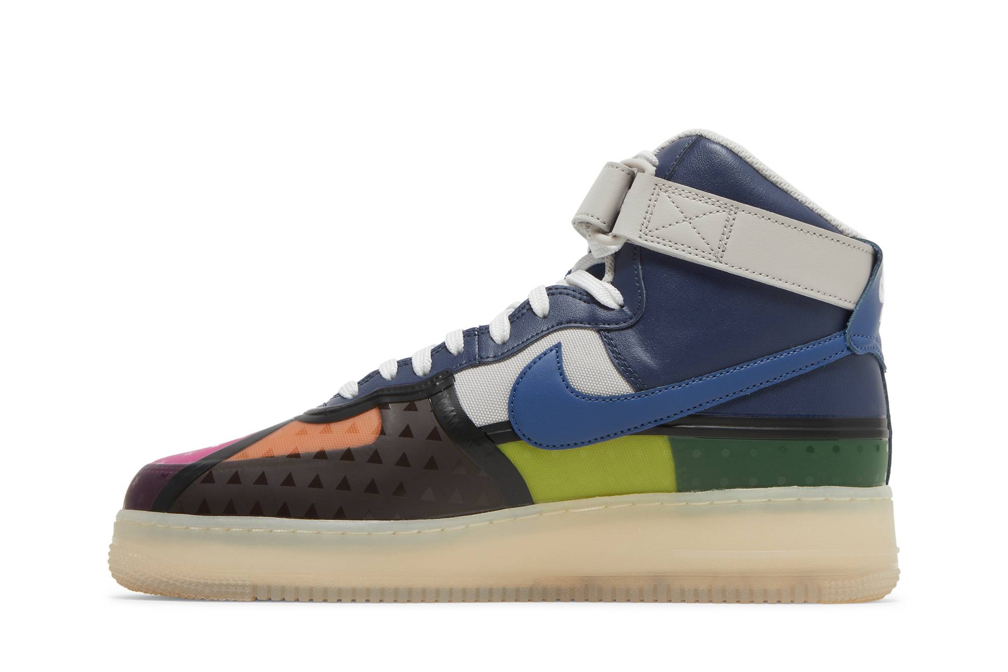 Lookbook エアフォース1 '07 サンダーブルー/ピンクプライム DV1015-437