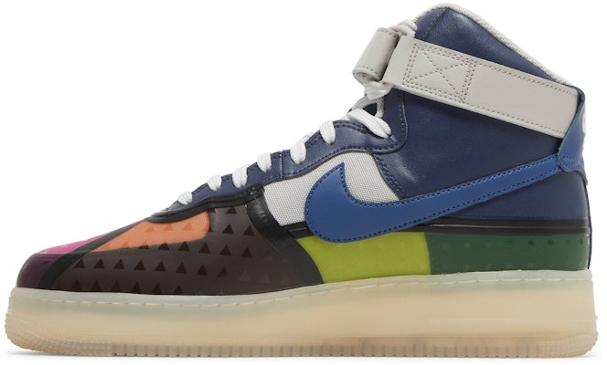 나이키 에어 포스 1 하이 '07 '썬더 블루 핑크 프라임' DV1015-437 Lookbook 나이키 에어 포스 1 하이 '07 '썬더 블루 핑크 프라임' DV1015-437