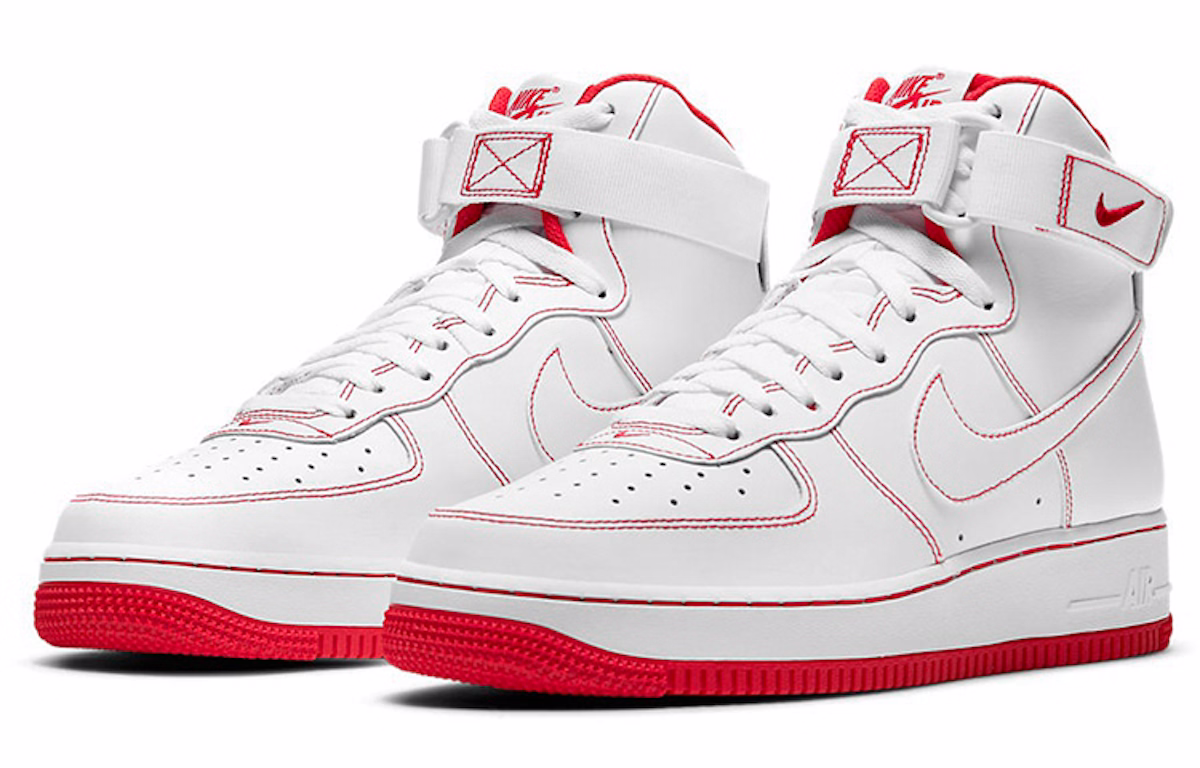 Nike Air Force 1 High '07 'University Red' CV1753-100