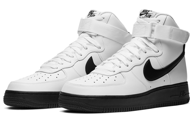 Lookbook Nike Air Force 1 High 防滑耐磨 高筒 板鞋 男款 黑白