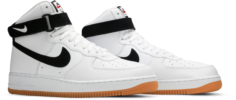 Air force 1 high white shop gum