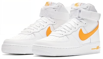 耐克空军1高帮'07'白色大学金' AT4141-101 Lookbook 耐克空军1高帮'07'白色大学金' AT4141-101