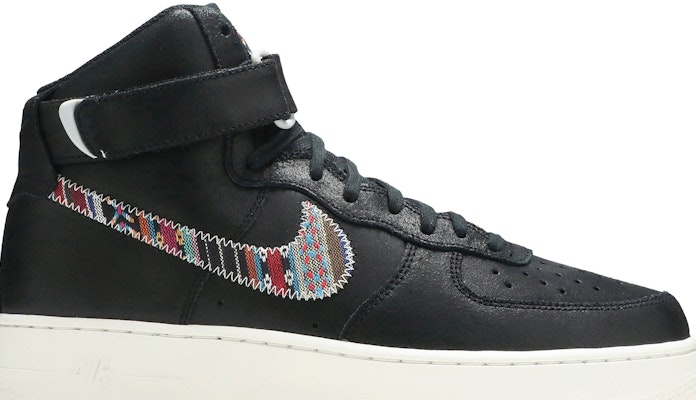Nike air force 1 2025 high lv8 black and white