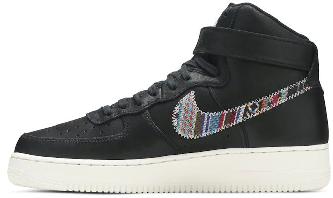 Nike Air Force 1 High '07 Lv8 Negro/Negro 'Blanco Cumbre' 806403-006 Lookbook Nike Air Force 1 High '07 Lv8 Negro/Negro 'Blanco Cumbre' 806403-006
