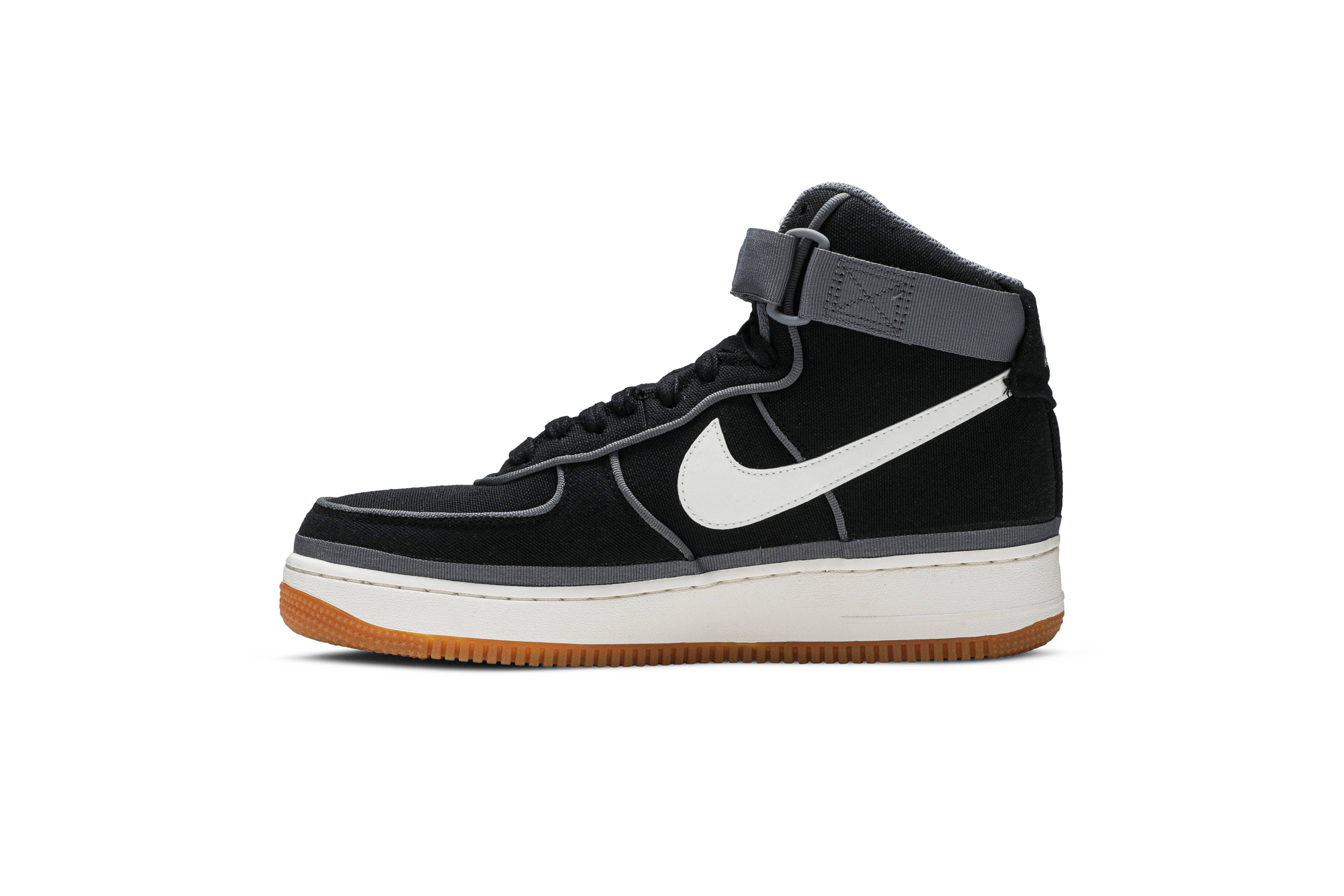 Lookbook Nike Air Force 1 High '07 Lv8 Hitam/Sail ‘Team Orange 806403-004