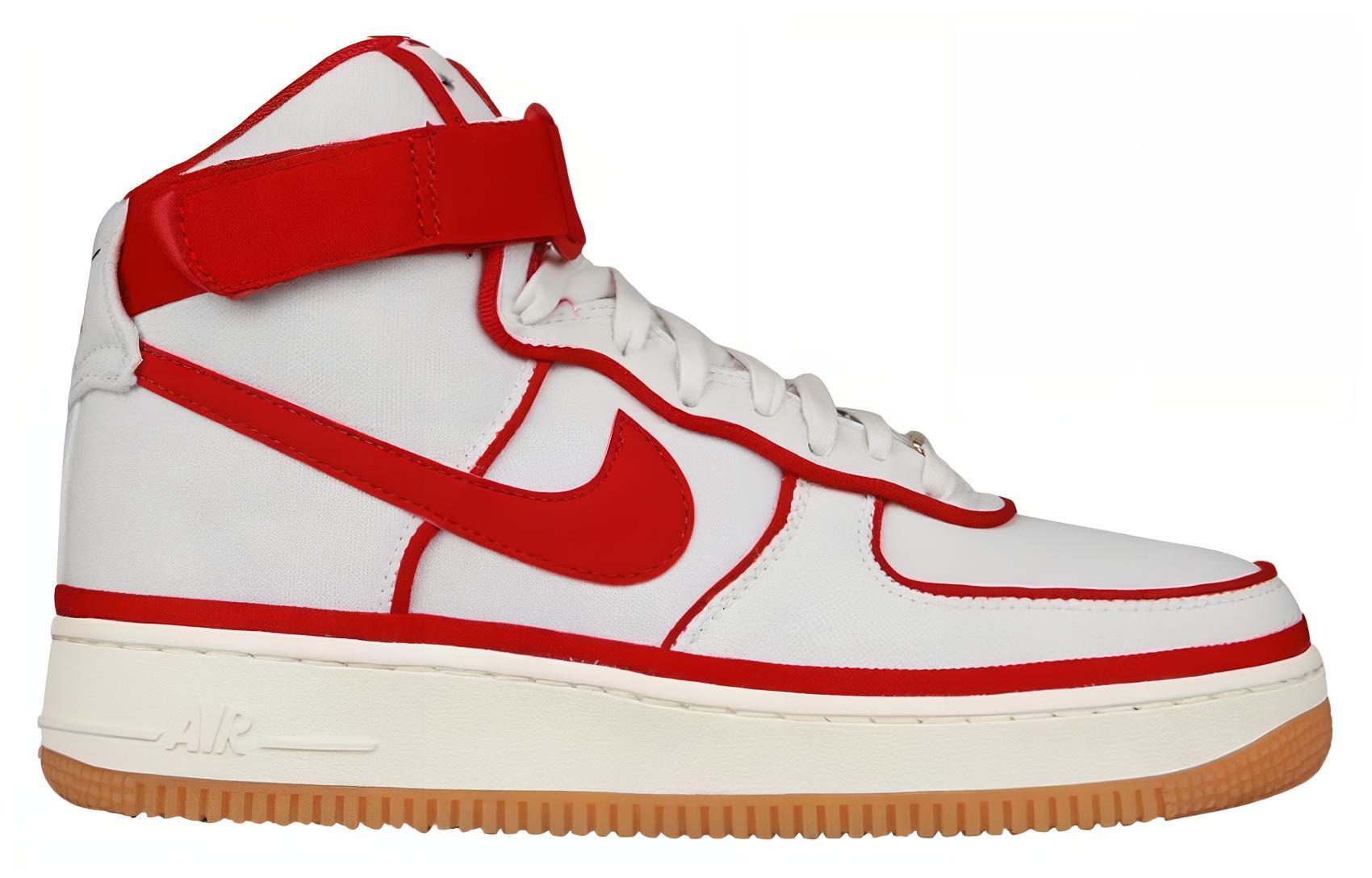 Nike Air Force 1 High '07 Lv8 Sail/Gym Red ‘Black 圖 2