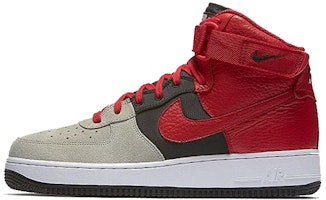 Nike Air Force 1 High '07 Lv8 Wolf Grey/University Red ‘Black 806403-007 Nike Air Force 1 High '07 Lv8 Wolf Grey/University Red ‘Black 806403-007