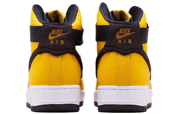 Shop Nike Air Force 1 Tinggi '07 Strap 'Kuning Oker' AT4963-700