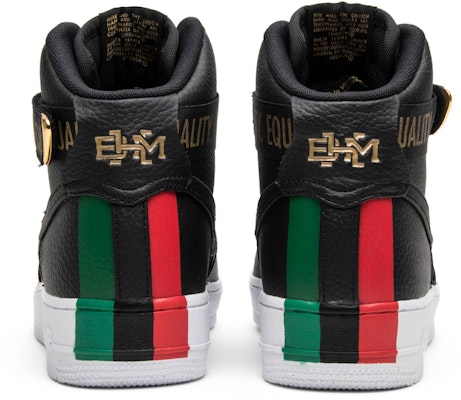 Nike Air Force 1 High 'BHM' 2018 836227-002 Details for Nike Air Force 1 High 'BHM' 2018 836227-002