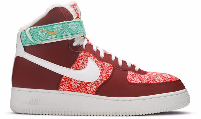나이키 에어포스 1 하이 "크리스마스 스웨터" DC1620-600 Buy 나이키 에어포스 1 하이 "크리스마스 스웨터" DC1620-600