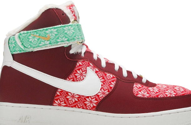 나이키 에어포스 1 하이 "크리스마스 스웨터" DC1620-600 Order 나이키 에어포스 1 하이 "크리스마스 스웨터" DC1620-600