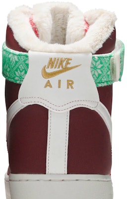 Nike Air Force 1 High 'Sweater Natal' DC1620-600 Sizing Nike Air Force 1 High 'Sweater Natal' DC1620-600