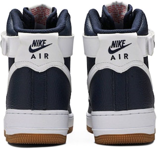 耐吉空軍一號高幫運動鞋 男款 生膠海軍藍 Details for 耐吉空軍一號高幫運動鞋 男款 生膠海軍藍
