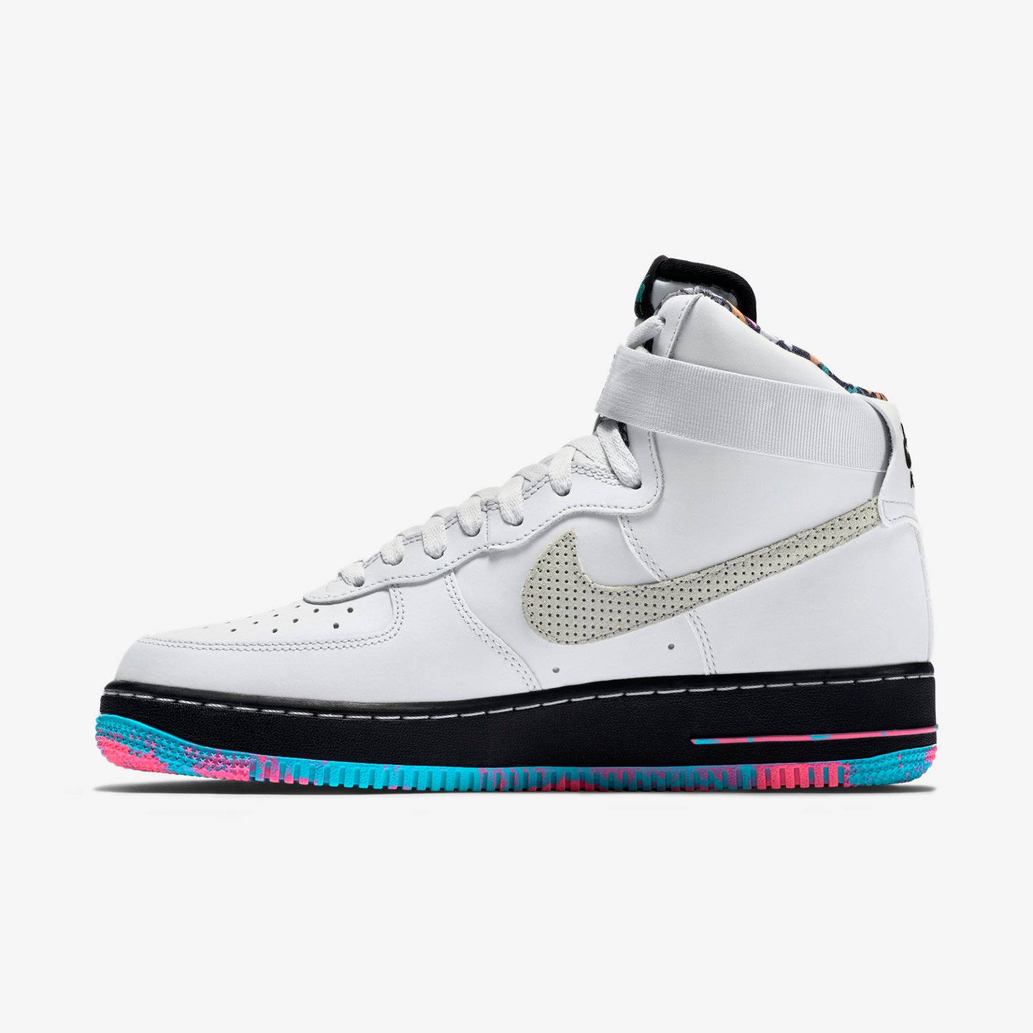 Nike Air Force 1 High 'Pure Platinum Multi Color' 圖 4